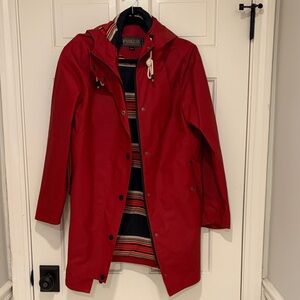 Pendleton Women's Vibrant Red Trench Coat
